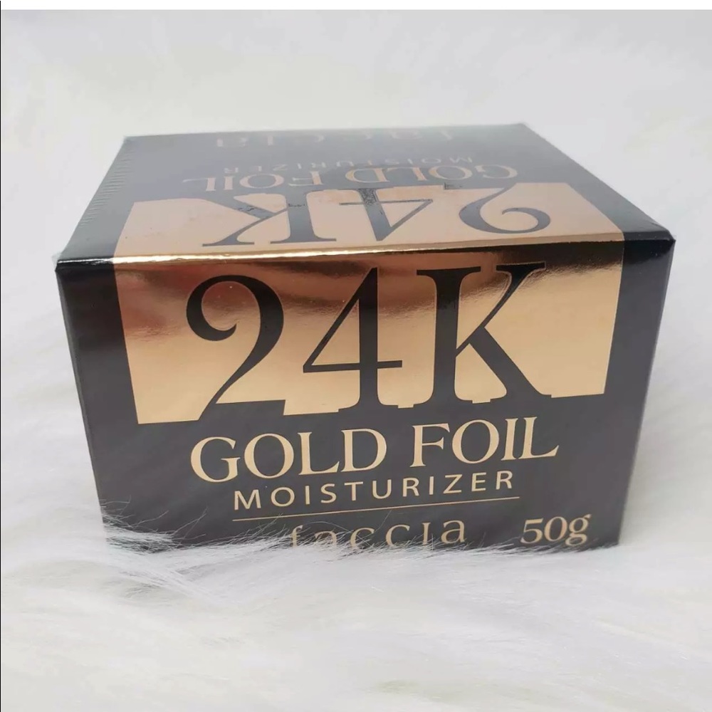 Facial 24k gold foil moisturizer